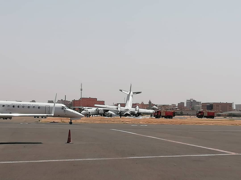 Illustration for article titled Weird plane crash in Sudan (video below)
